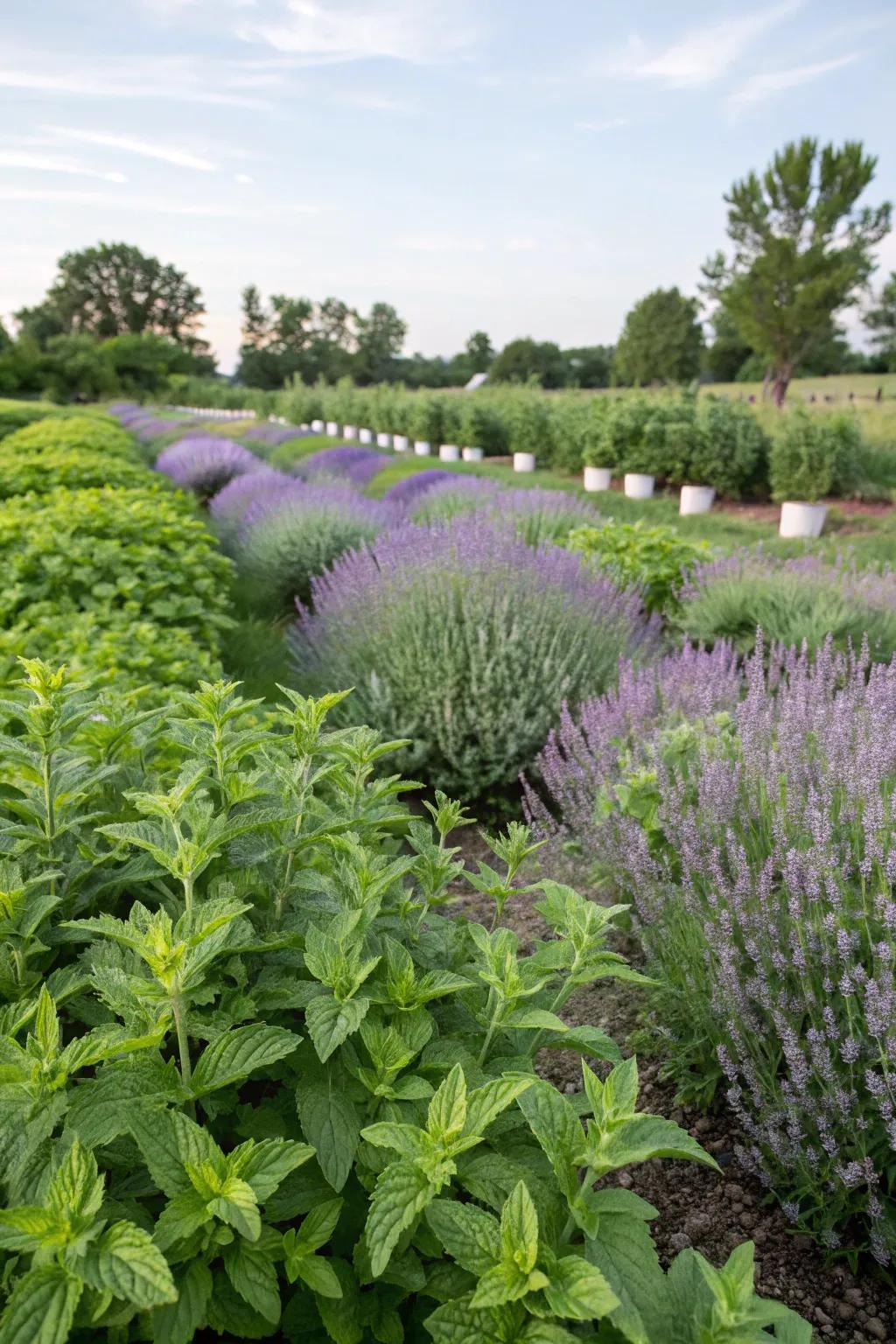 A fragrant garden that soothes and delights feline senses.