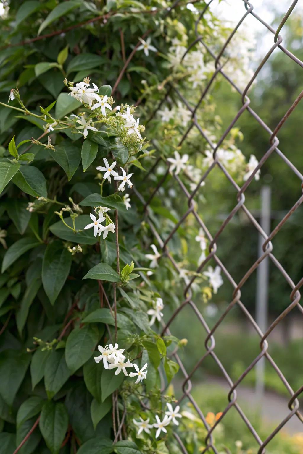 Trellises provide structure and beauty for climbing plants.