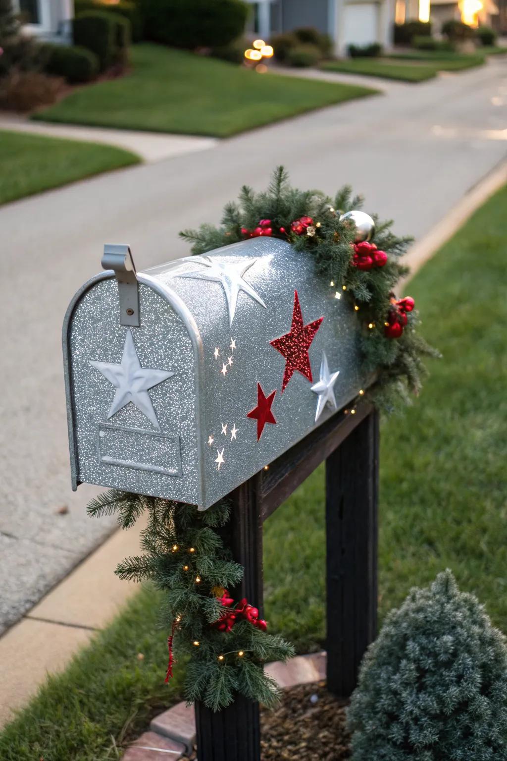 Stars symbolize the magic of the holiday season.