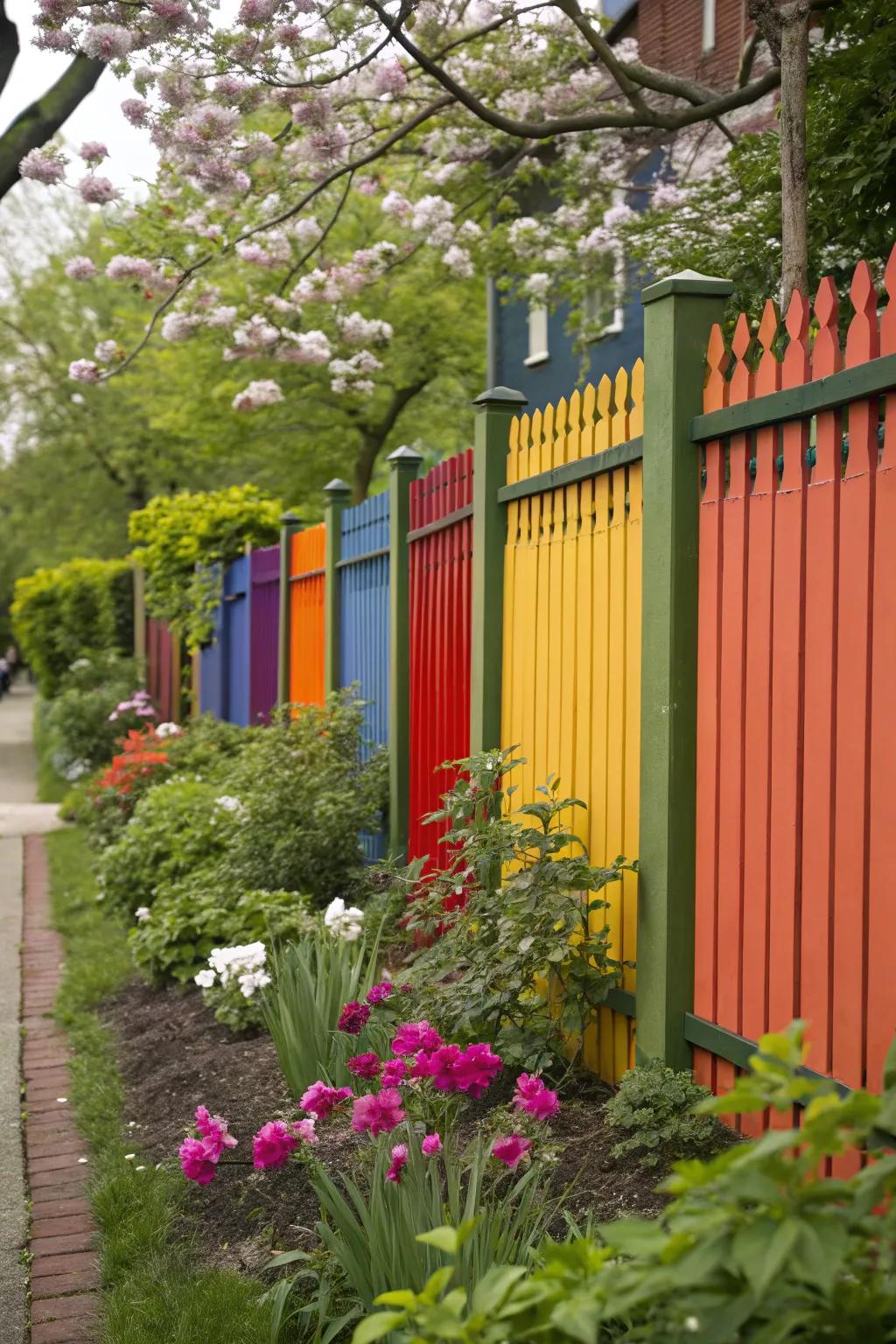 Make a statement with bold color block designs.