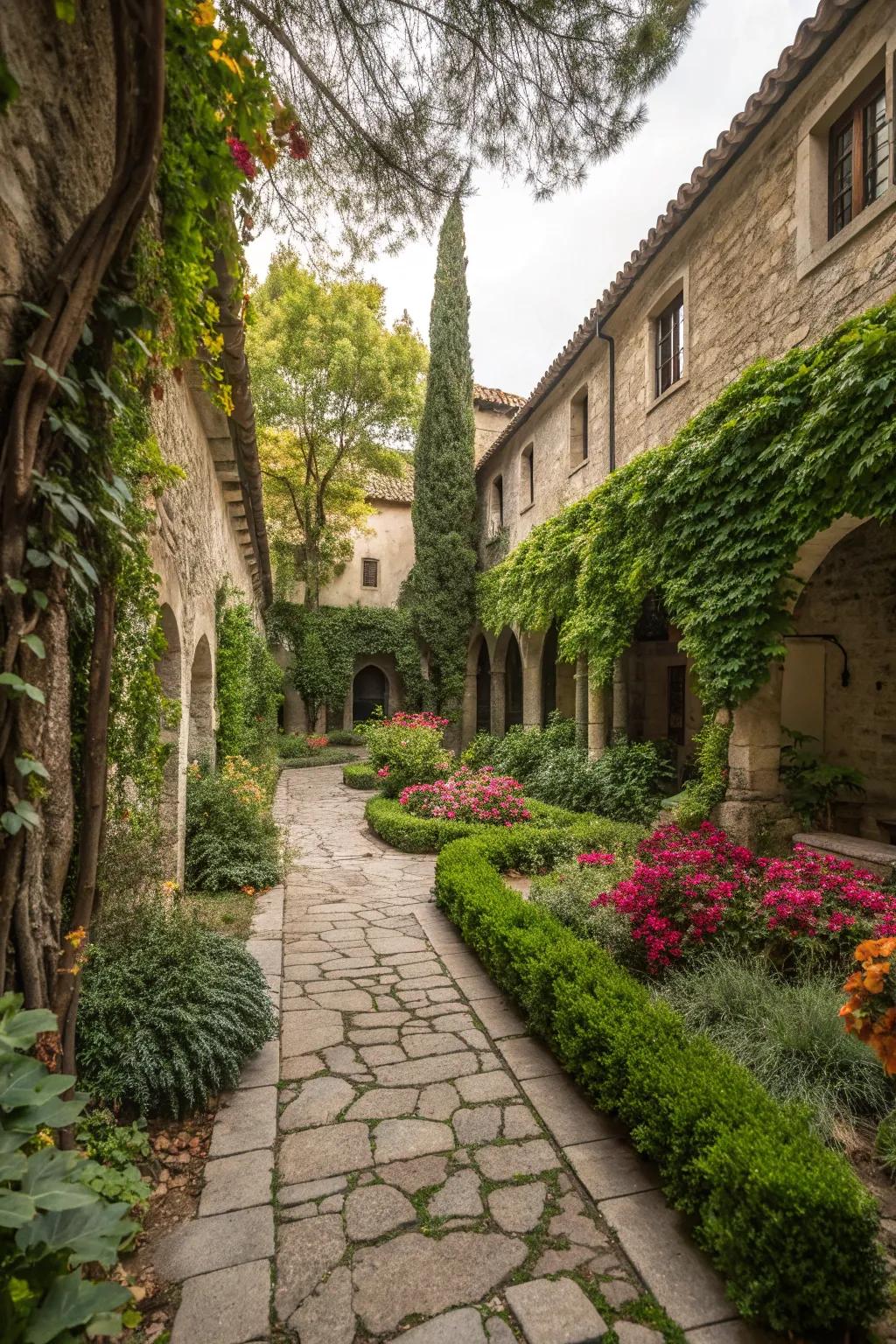 Guide visitors with enchanting pathways.
