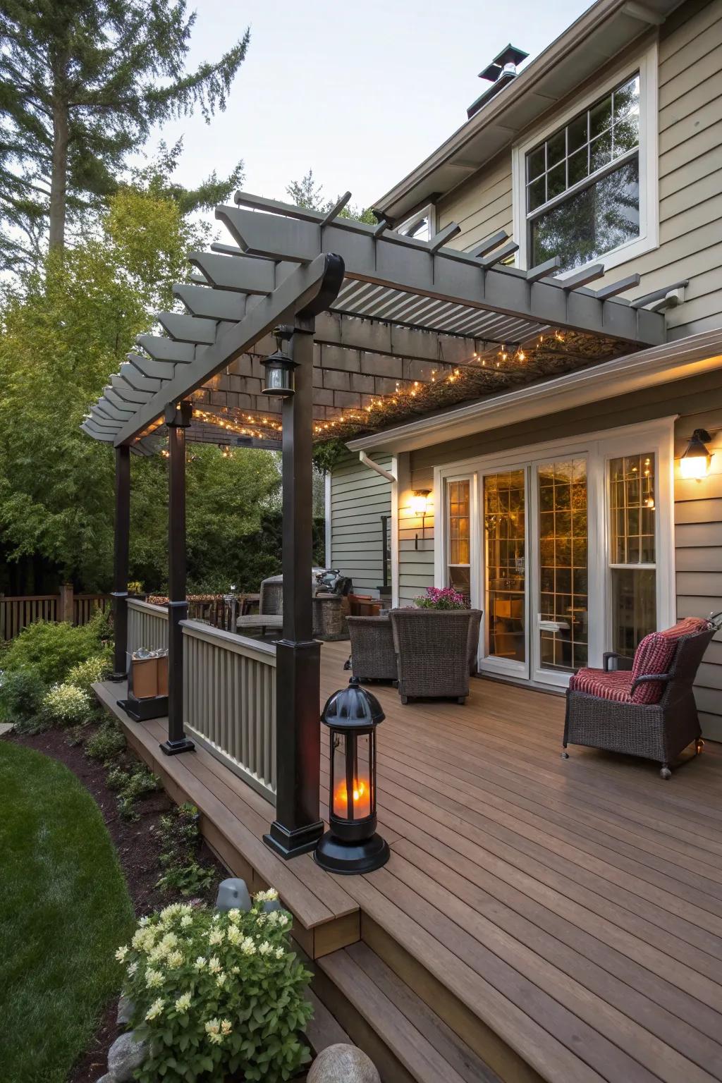 Outdoor heaters extend the usability of your deck throughout the year.