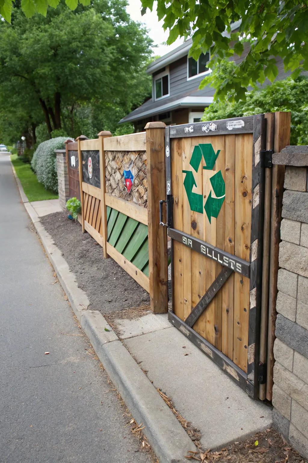 Recycled materials provide a unique and sustainable driveway solution.