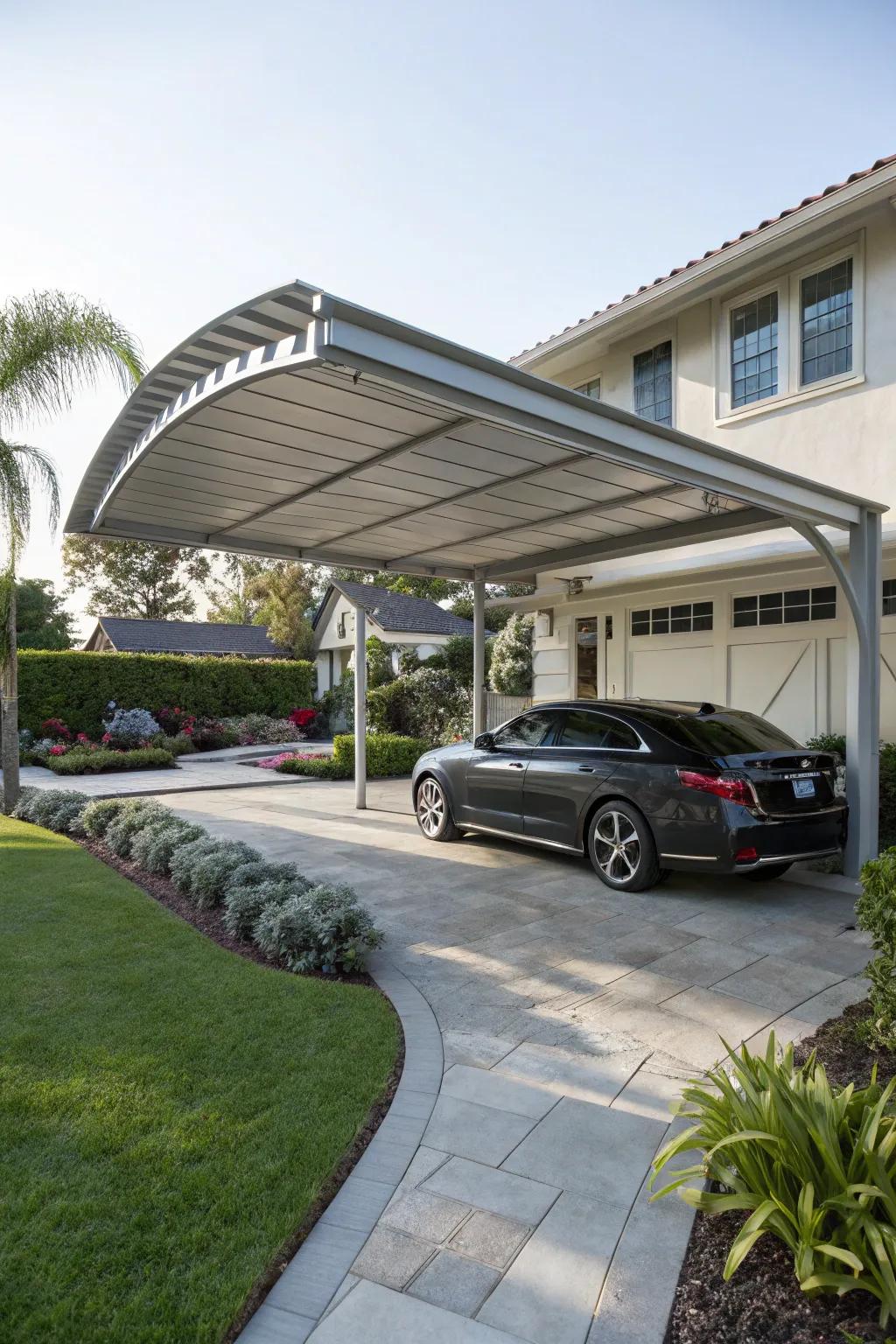 Personalized elegance with custom shade structures.