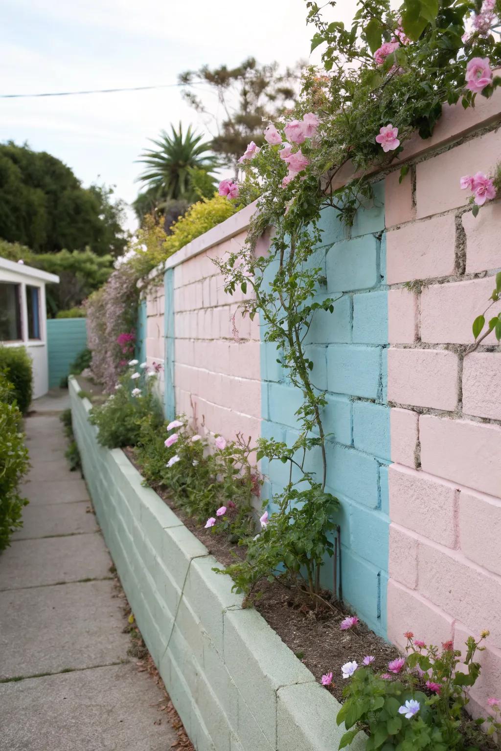 Pastel colors create a soft, dreamy atmosphere for your space.