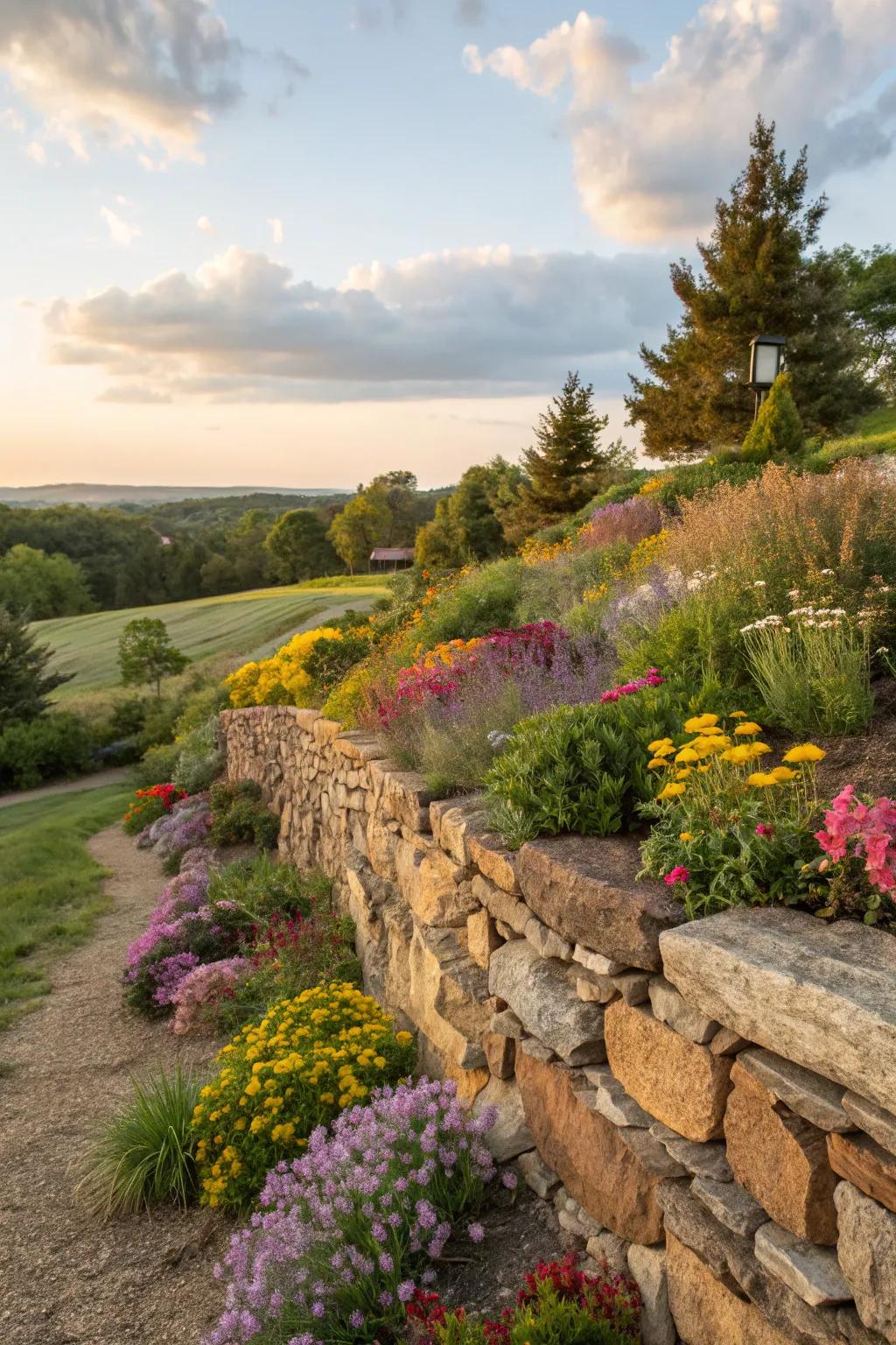 Colorful accents for vibrant gardens.