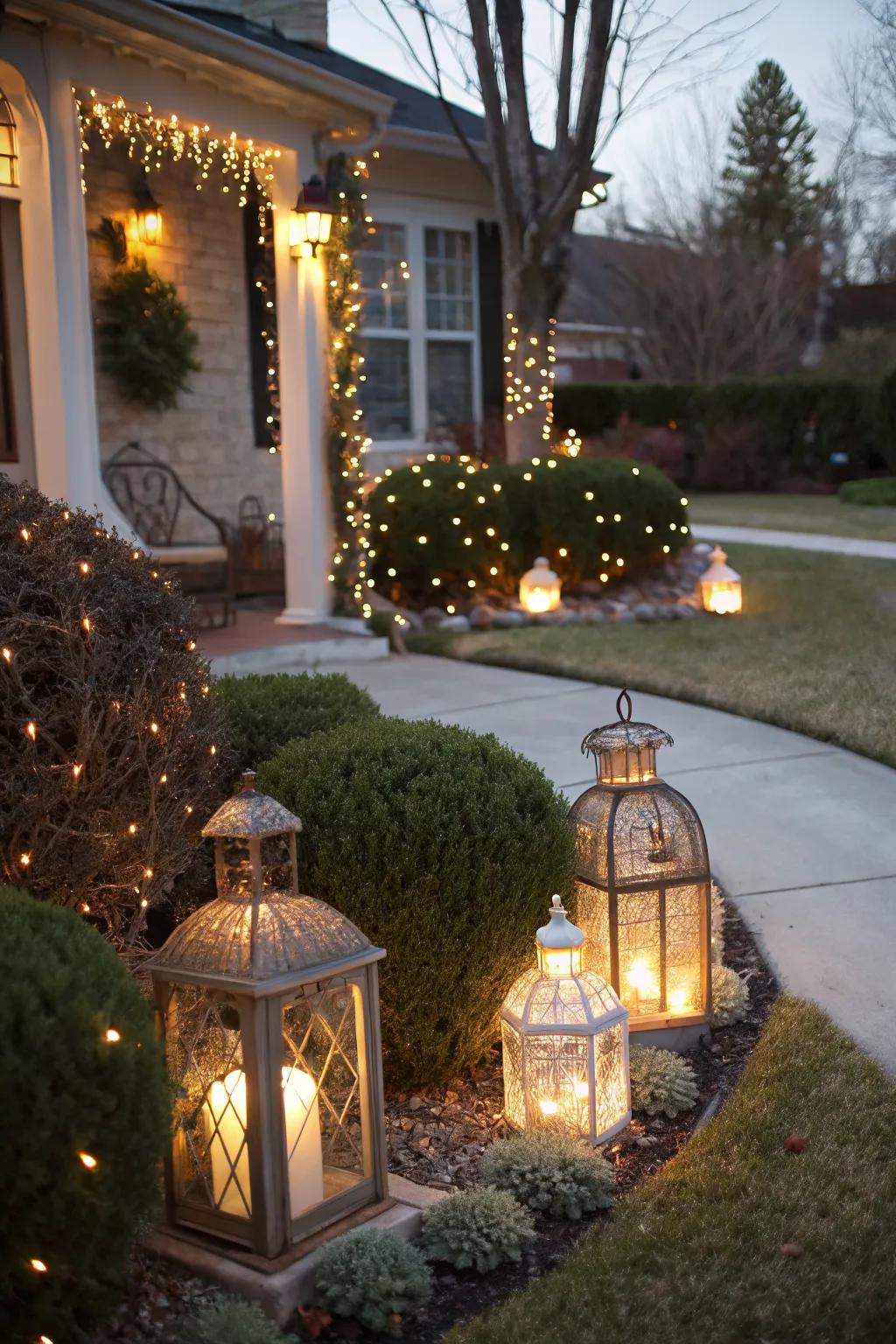 Unexpected light combinations create a captivating display.