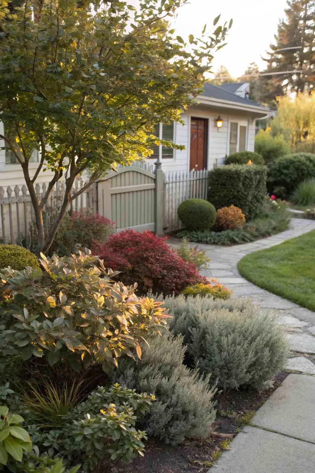 Enhance your garden with textured foliage.
