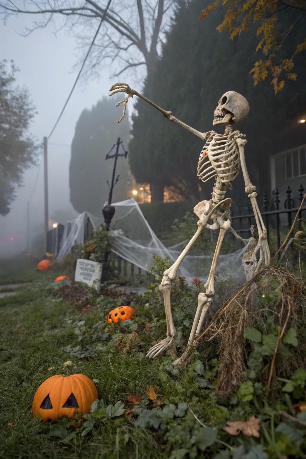 Animated props bring your haunted yard to life with unexpected movements.