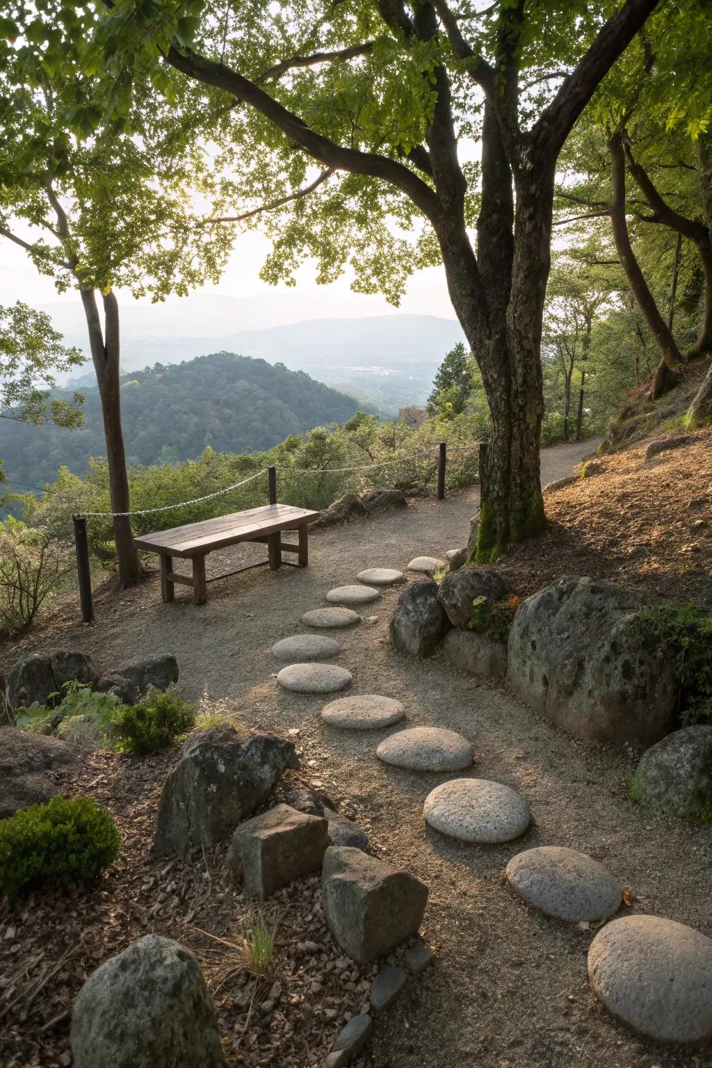 Zen spaces provide tranquility and mindfulness.