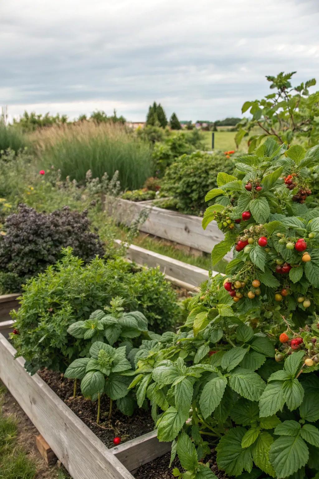 Edible plants offer beauty and bounty in your garden.