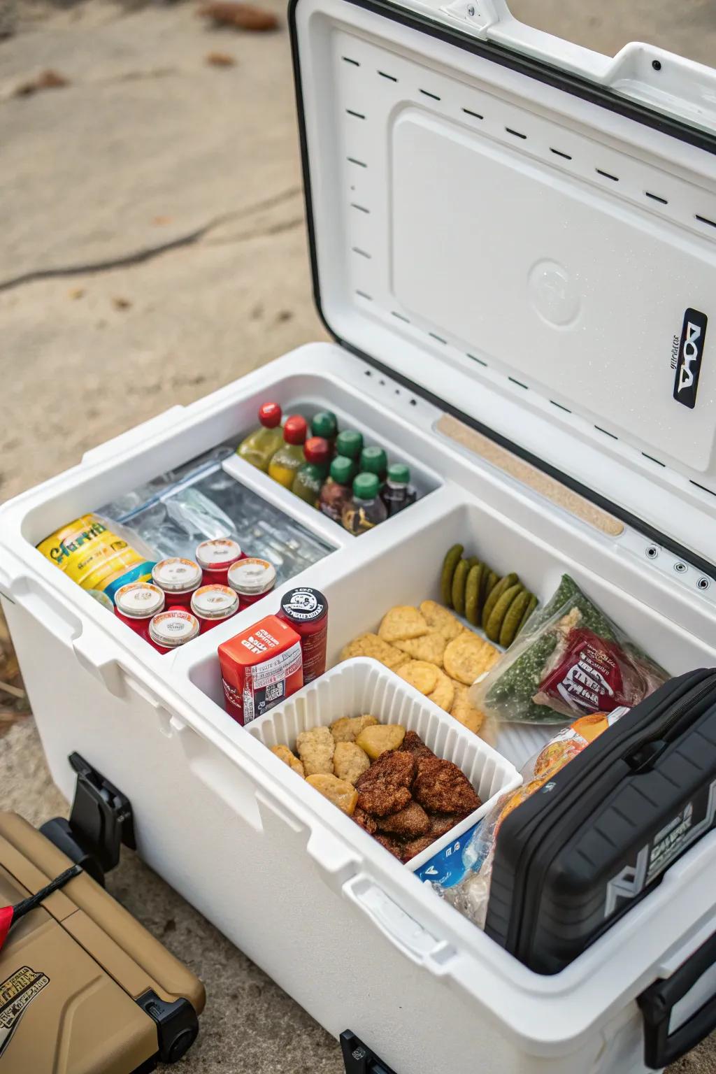 Separate and protect your dry goods on the water.