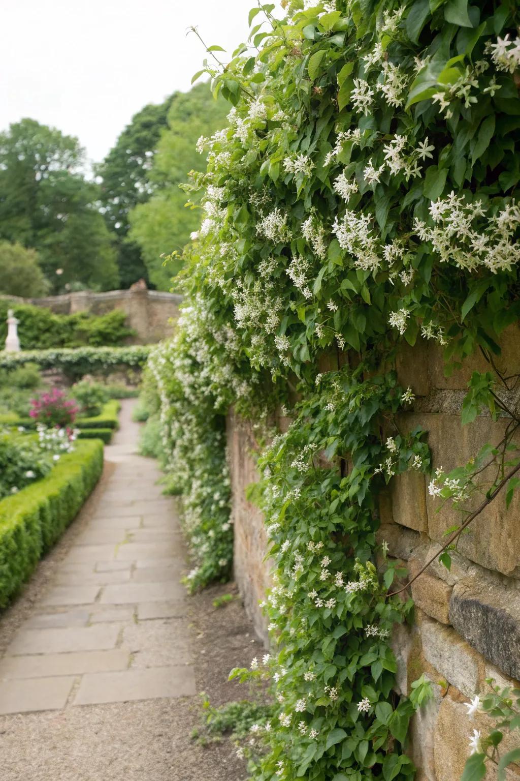 Vertical climbers create lush green walls