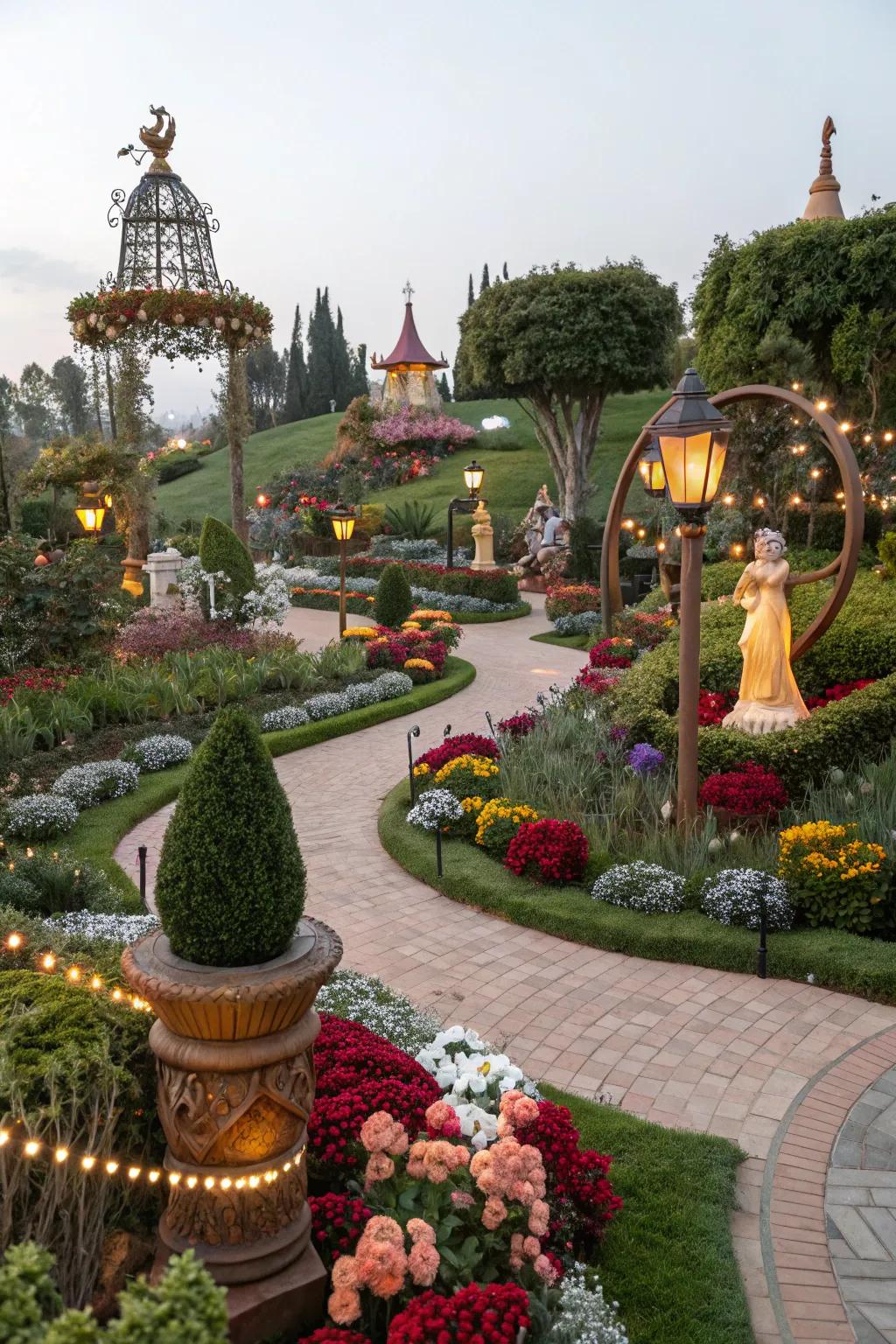 Let your personality shine through with a themed garden.