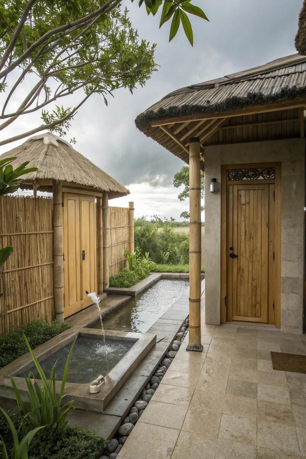 A Zen retreat offers tranquility and peace.