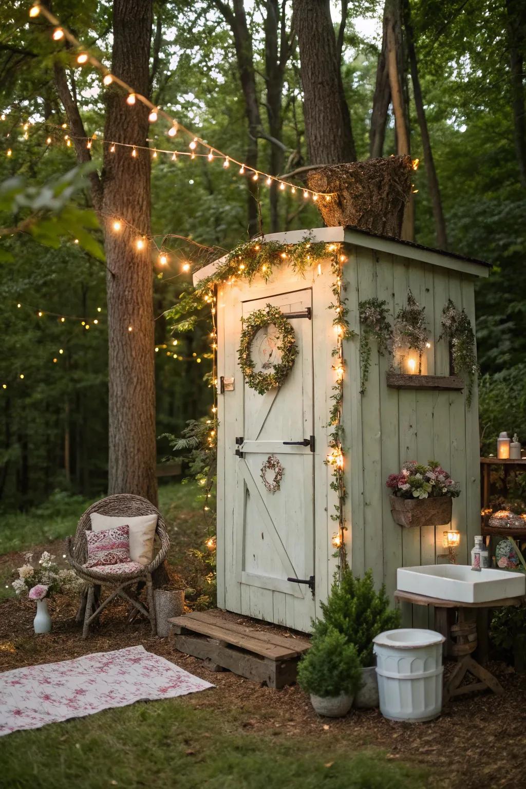 Magic comes alive in an enchanted woodland.