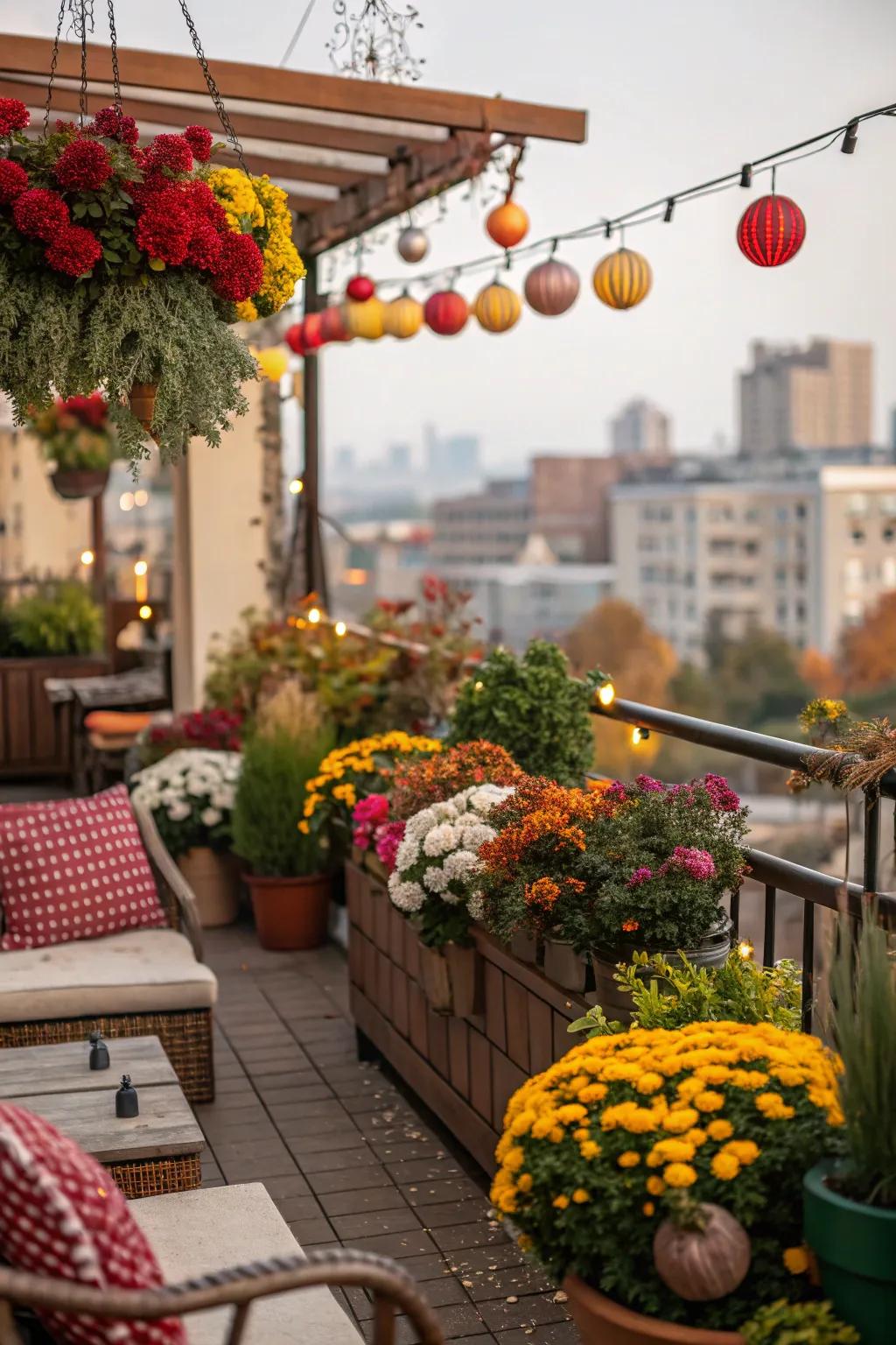 Keep your terrace fresh with seasonal updates.