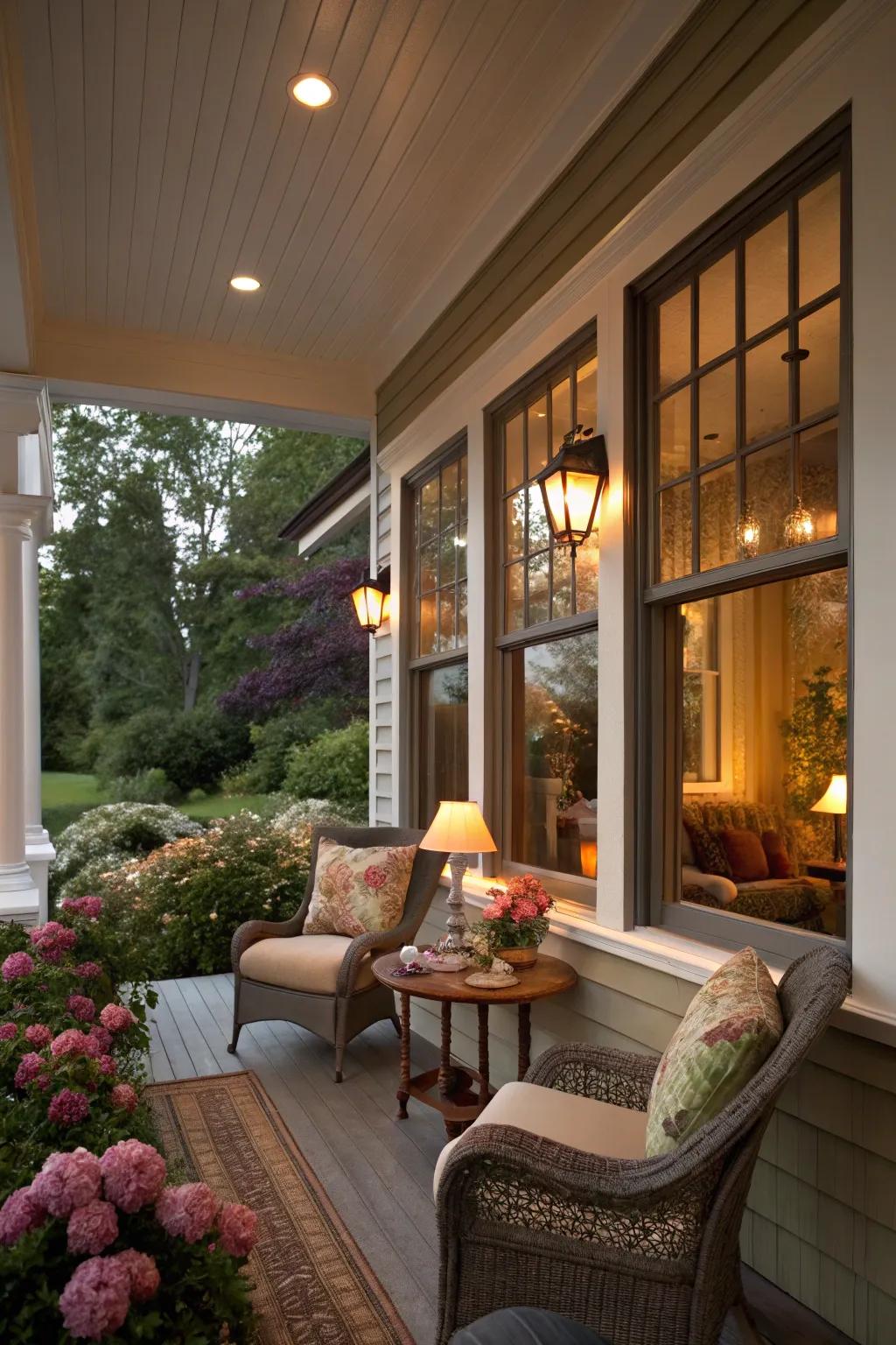 Energy-efficient windows for year-round comfort.