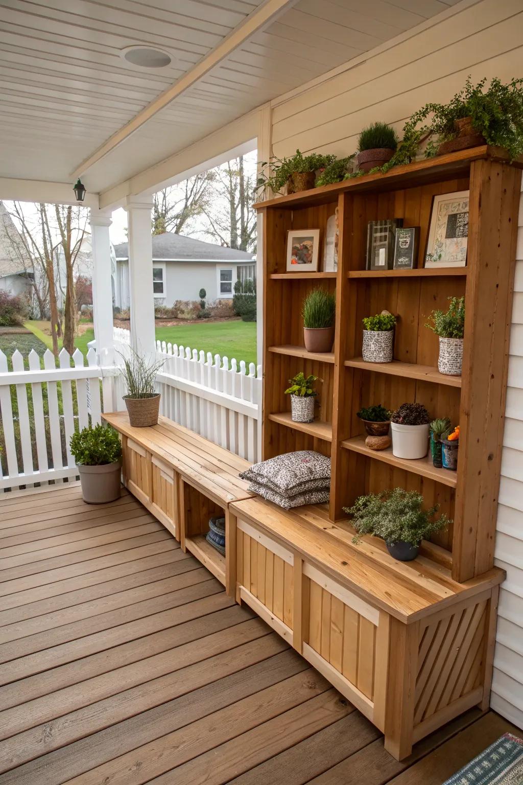 Custom built-ins for style and function.