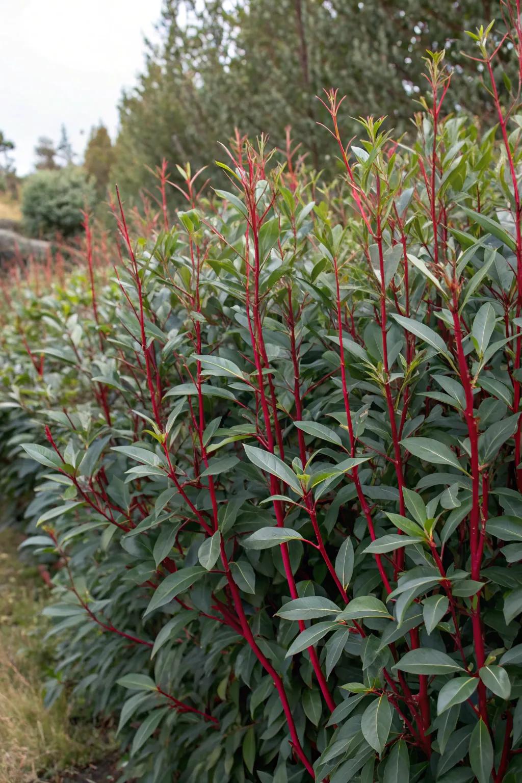 Mountain pepper offering a bold and unique privacy solution.