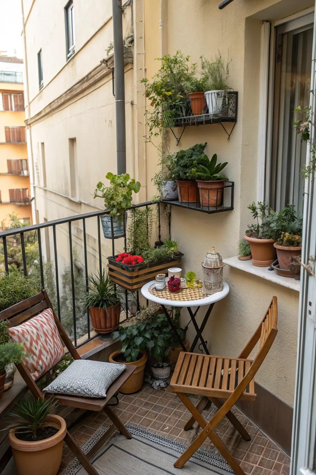 Personal touches make your balcony a reflection of you.