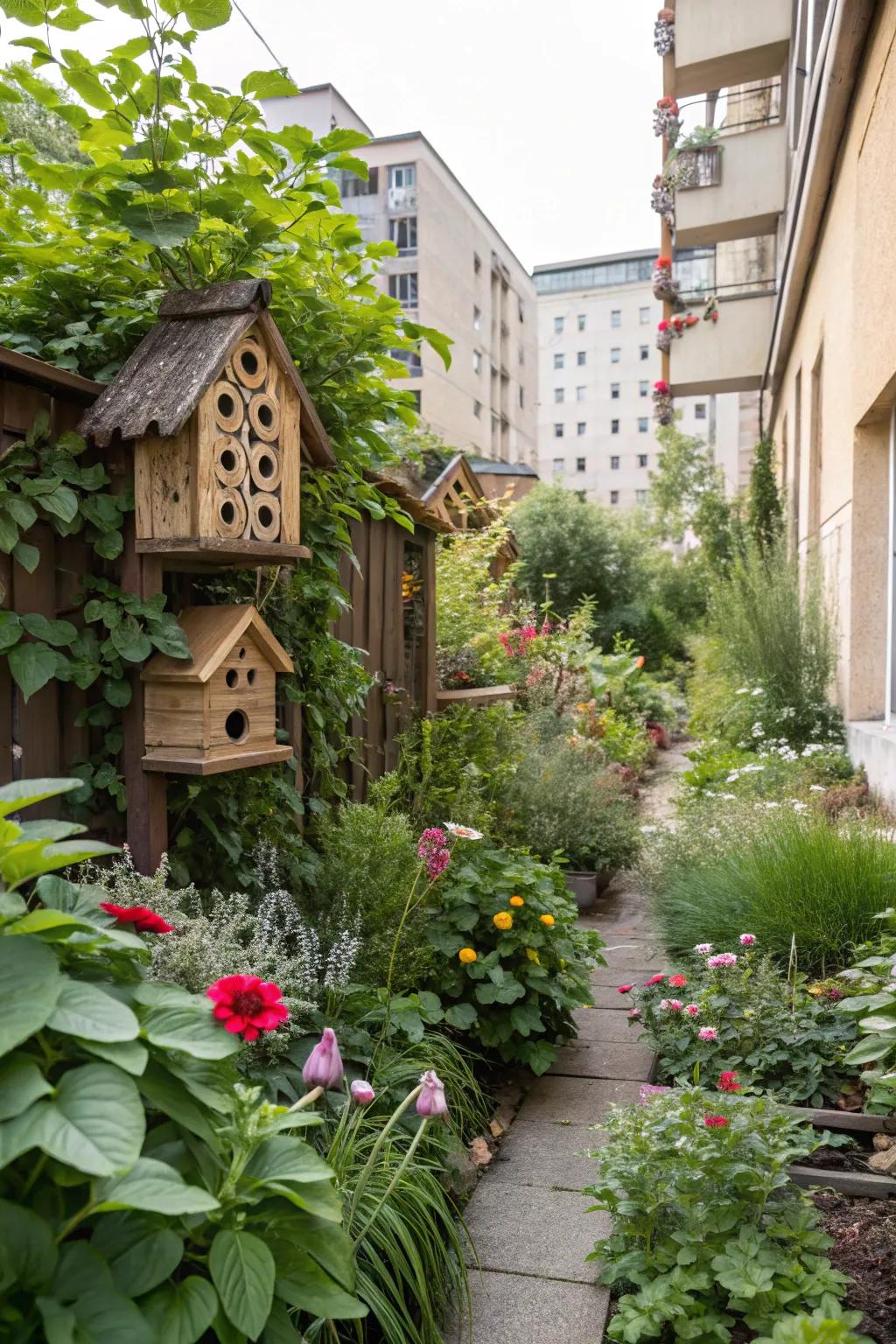 Invite nature into your garden with wildlife-friendly features.
