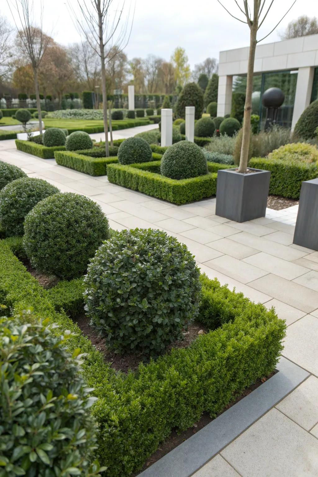 Achieve modern minimalism with geometric Soft Touch Holly designs.