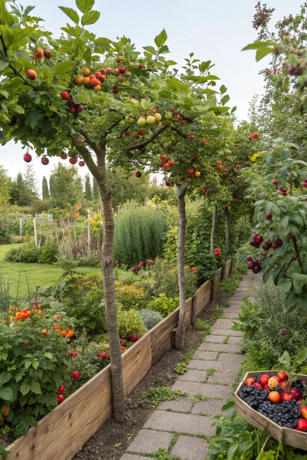 Edible landscaping offers beauty and fresh produce in one.