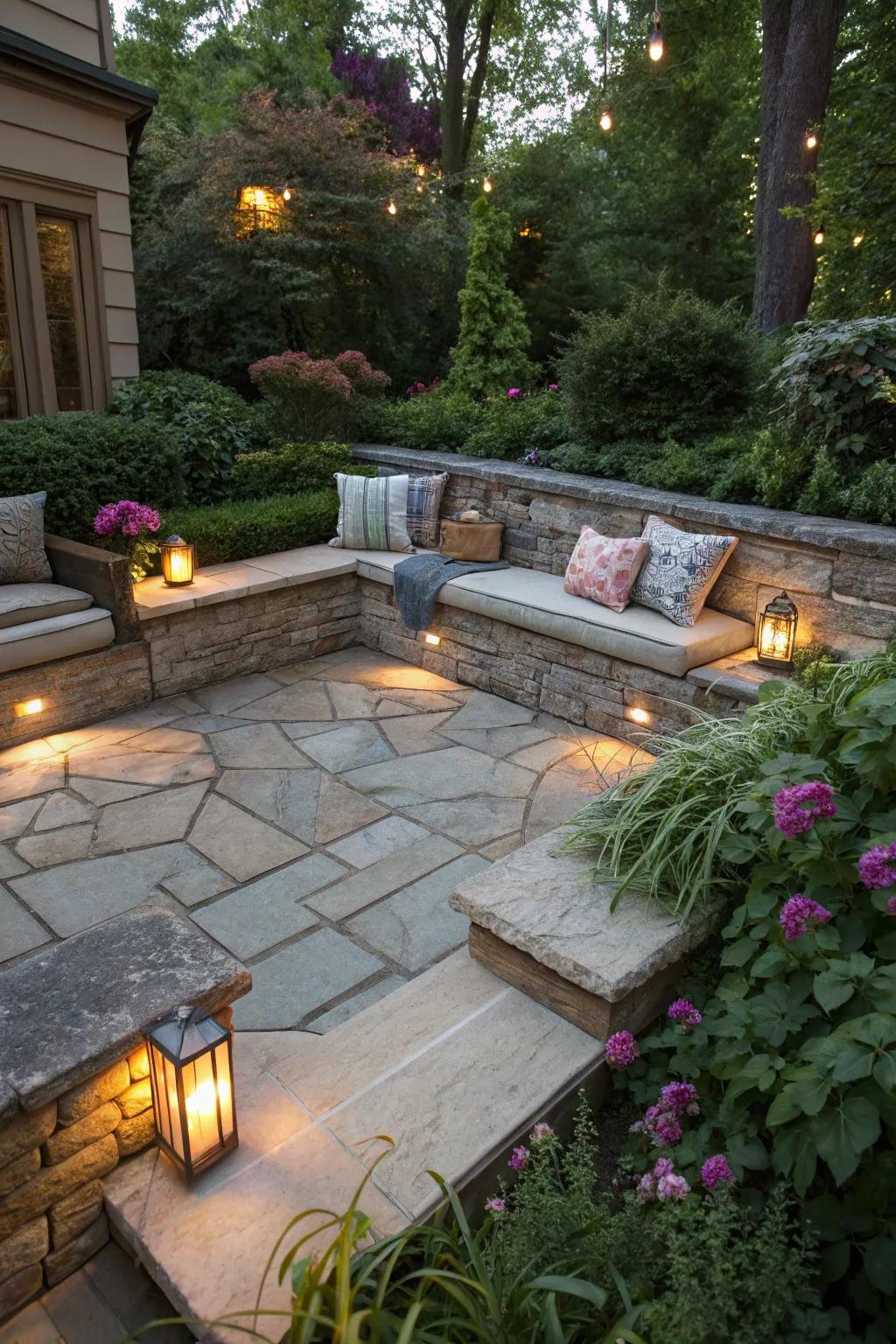 Create inviting seating nooks for personal relaxation.