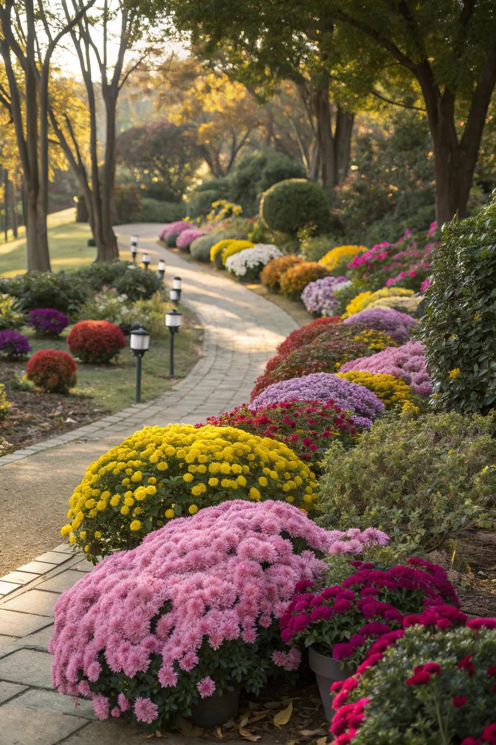 Seasonal plants keep your garden vibrant throughout the year.