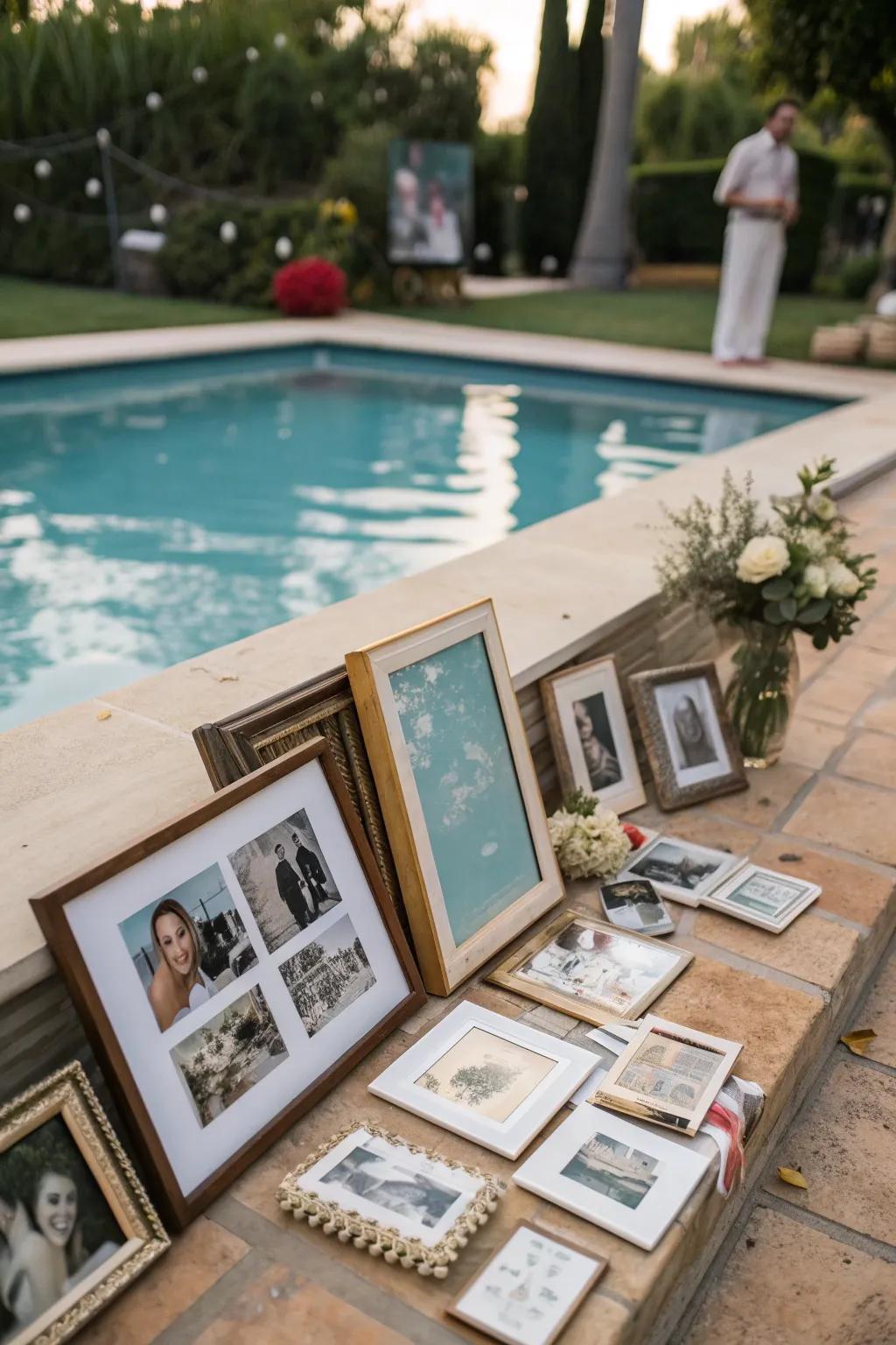 Walk down memory lane with a special display.
