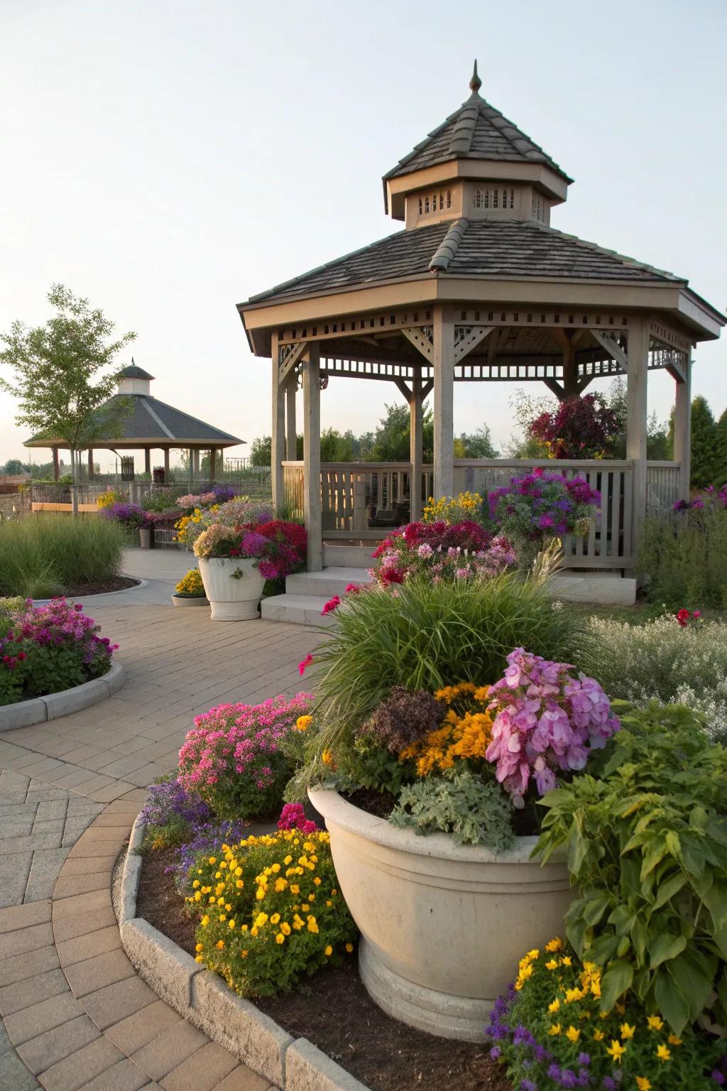 Perennials provide lasting beauty with minimal upkeep.