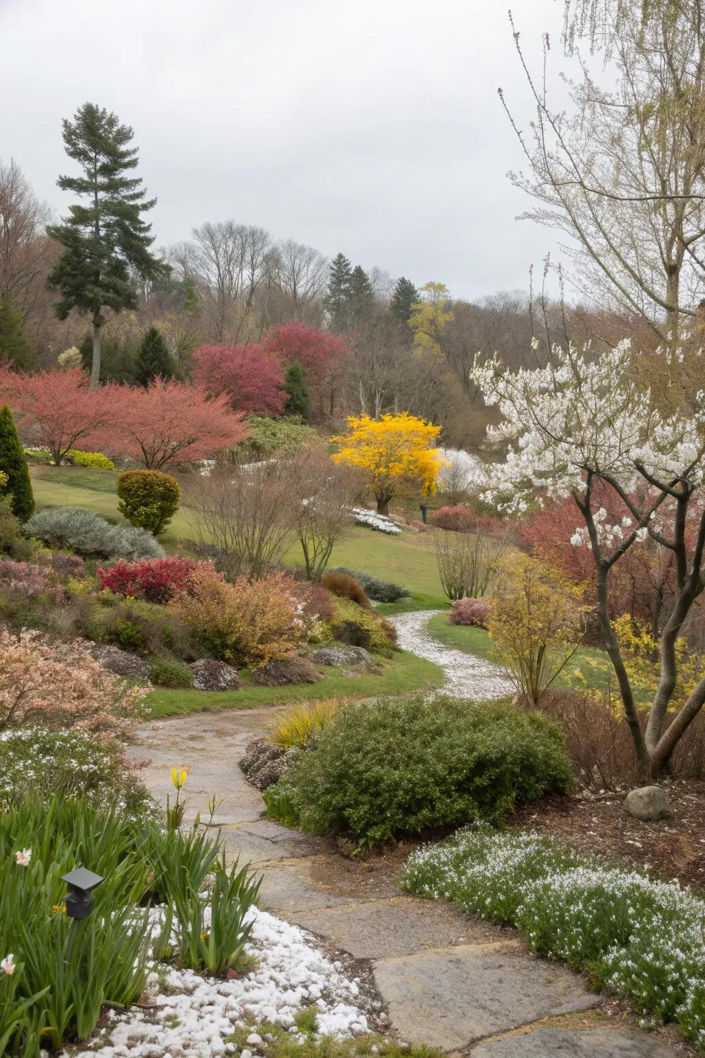 Seasonal changes add dynamic beauty and variety to your bird garden.