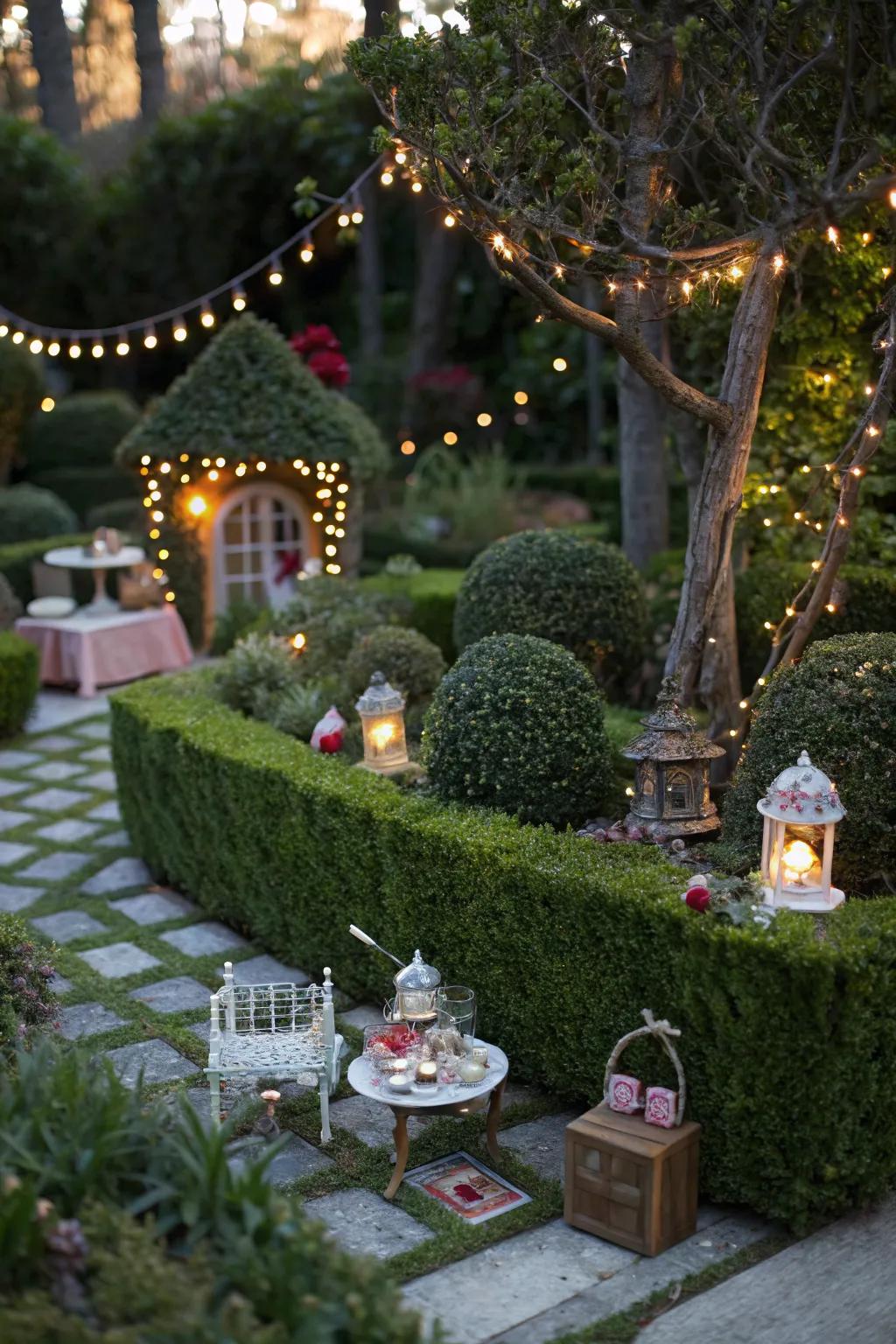 Whimsical fairy gardens enchant with creativity and charm.