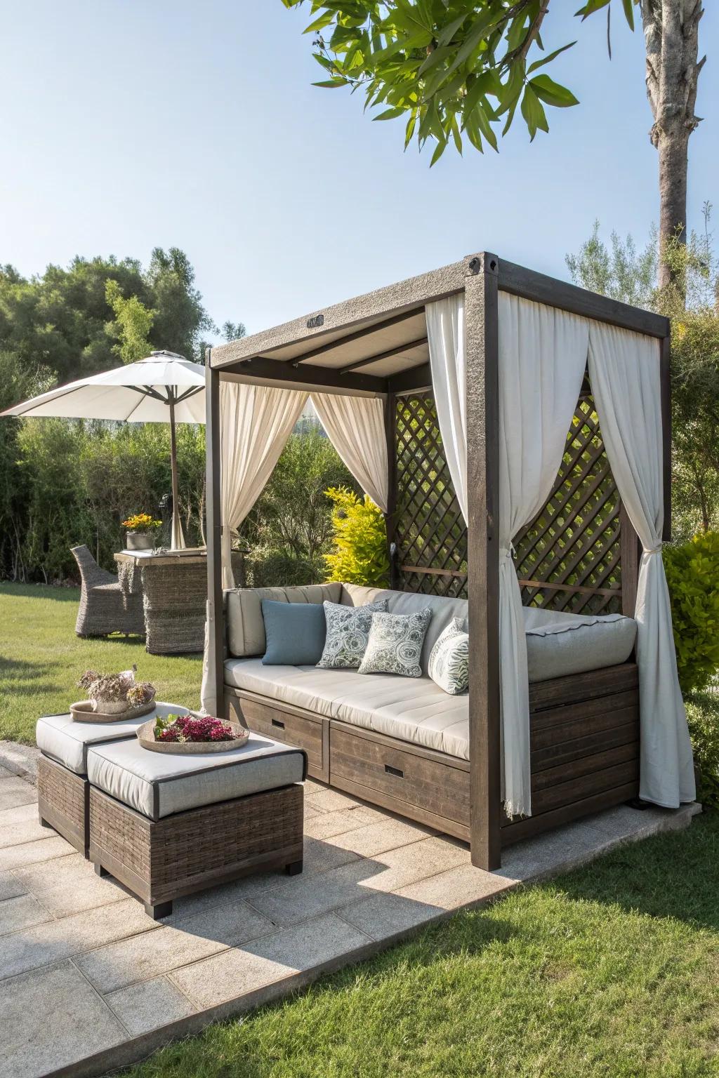Multi-functional furniture for versatile use.