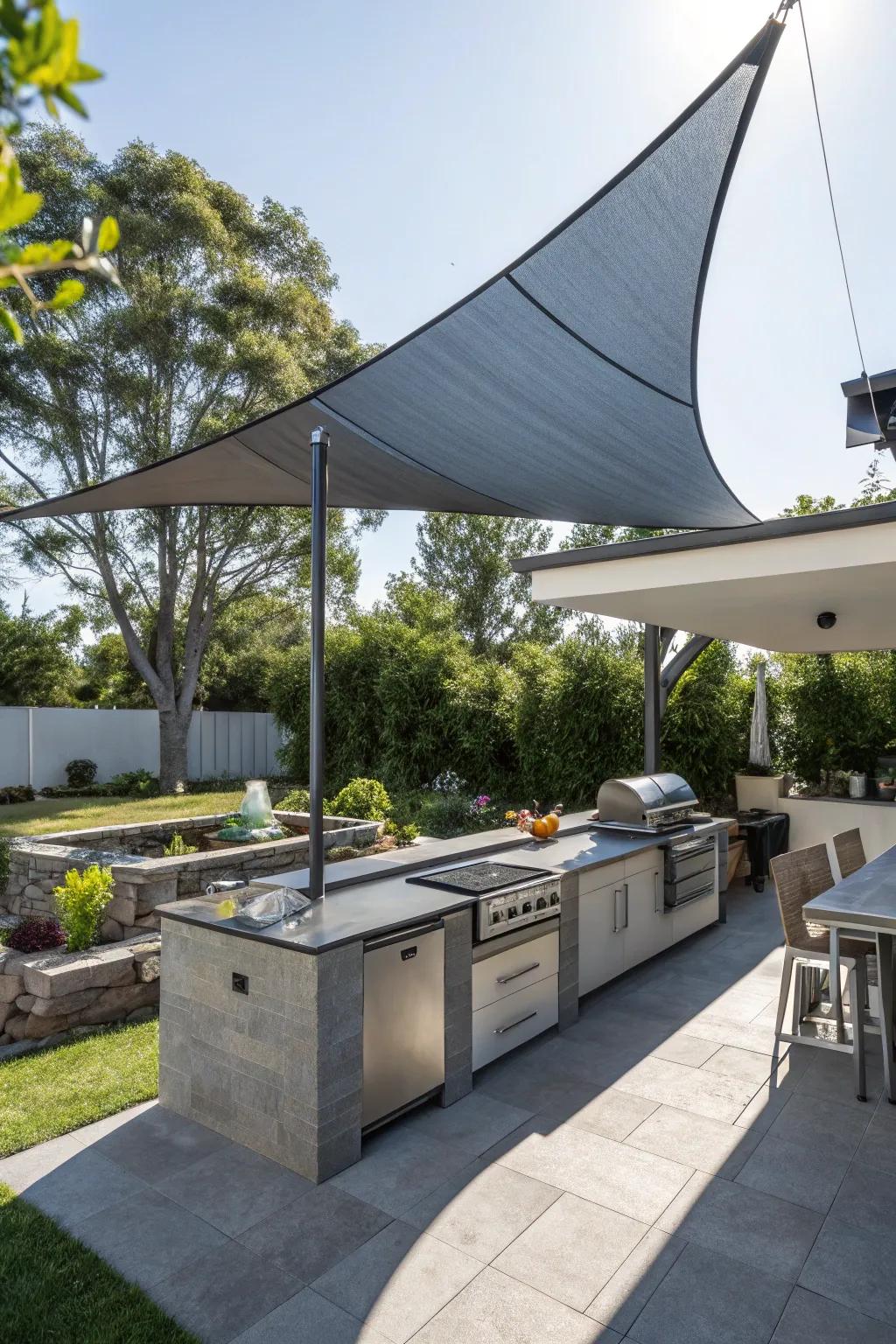 Creative shade structures add style and function to your outdoor space.