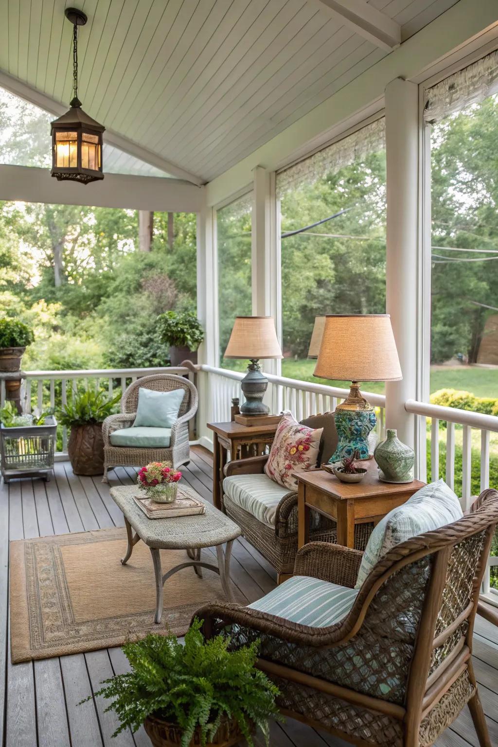 A harmonious blend of vintage and modern.