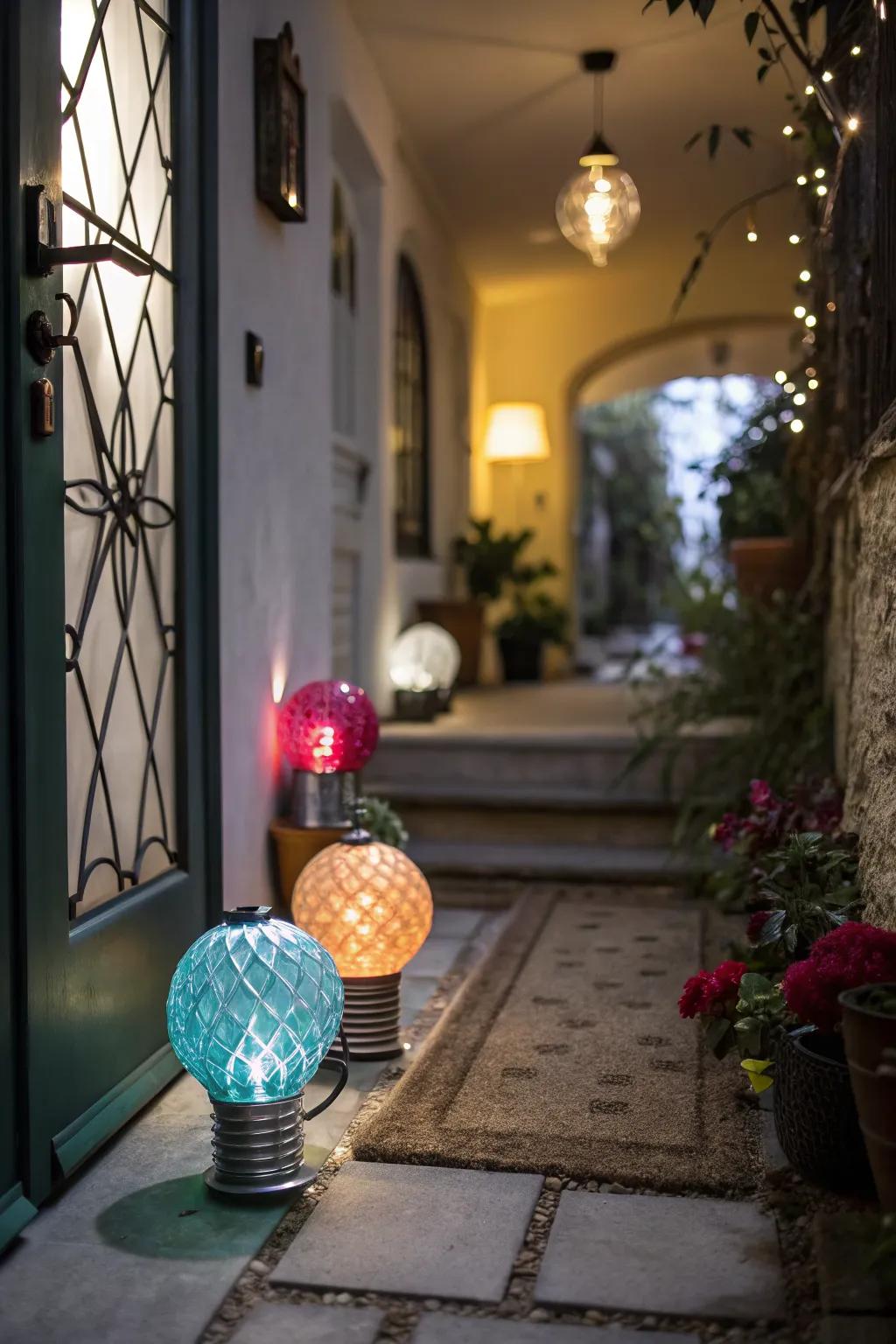 Surprise and delight with unexpected lighting elements.