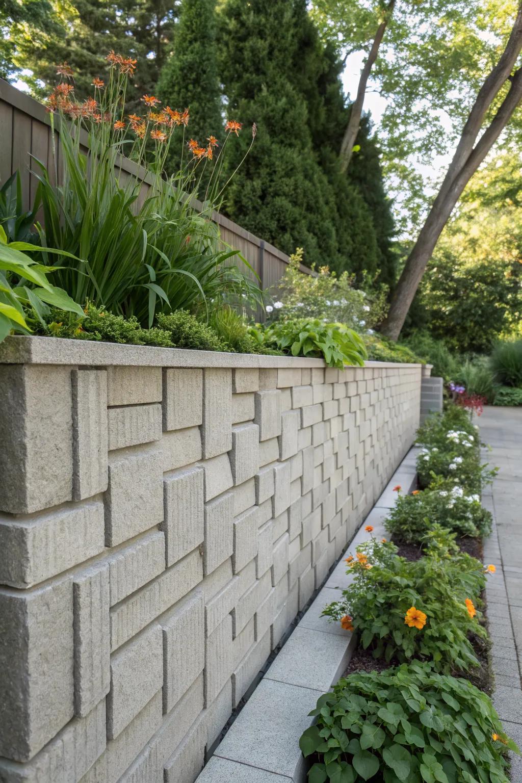 Textured finishes add a unique and tactile element to walls.