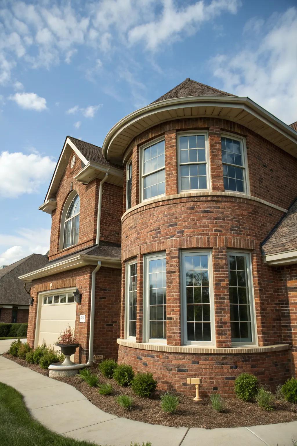 Custom curves bring creativity to window trims.