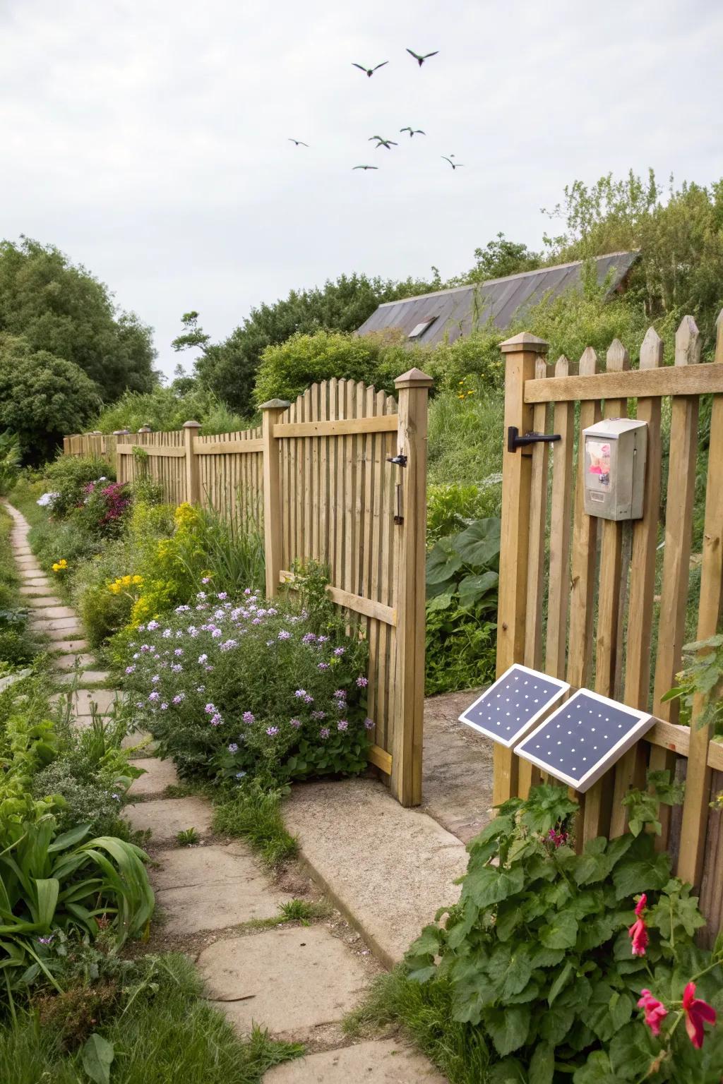 Power your garden with solar kickboards