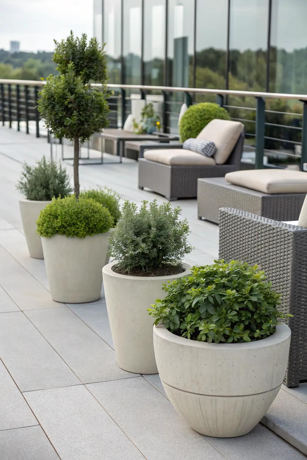 Embrace calm and sophistication with modern minimalist garden design.