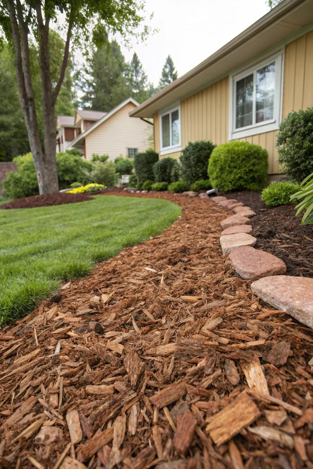 Eco-friendly mulches enrich the soil while nurturing the environment.