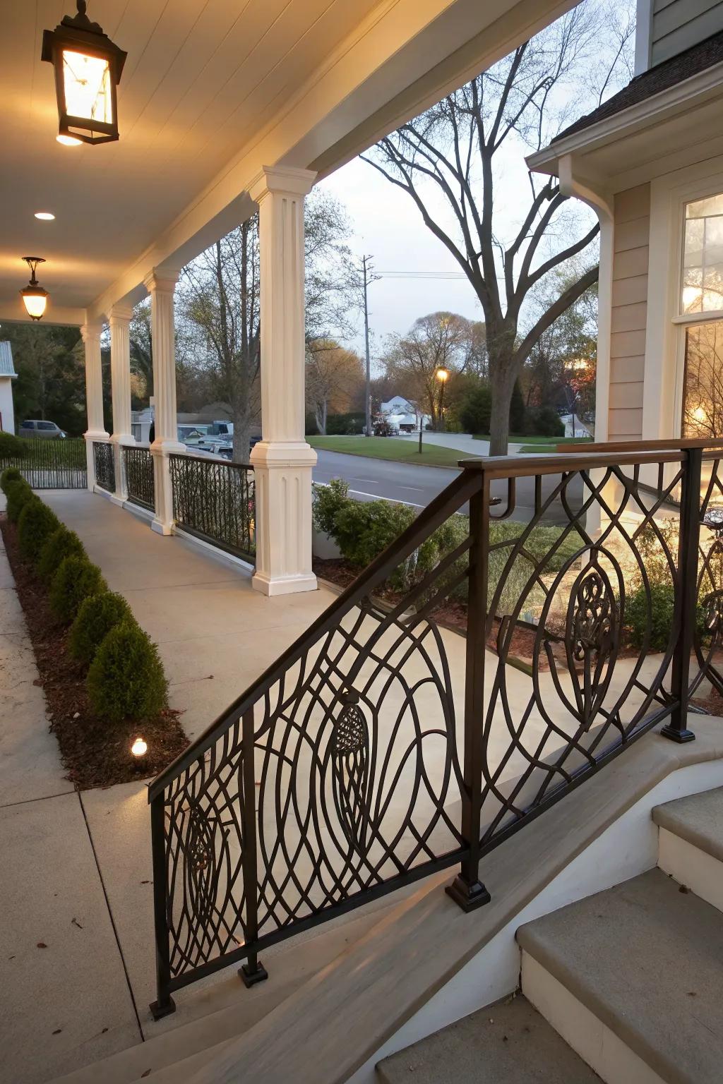 Asymmetrical designs offer a modern and eye-catching look.