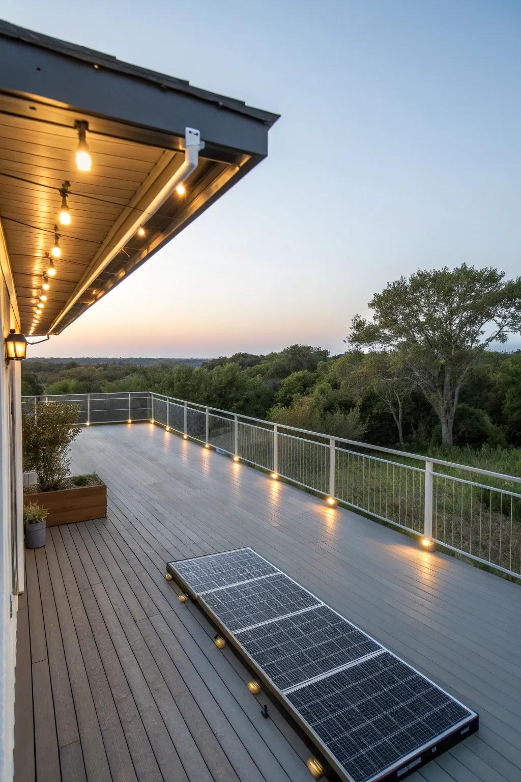 Create a sustainable retreat with eco-friendly design choices.