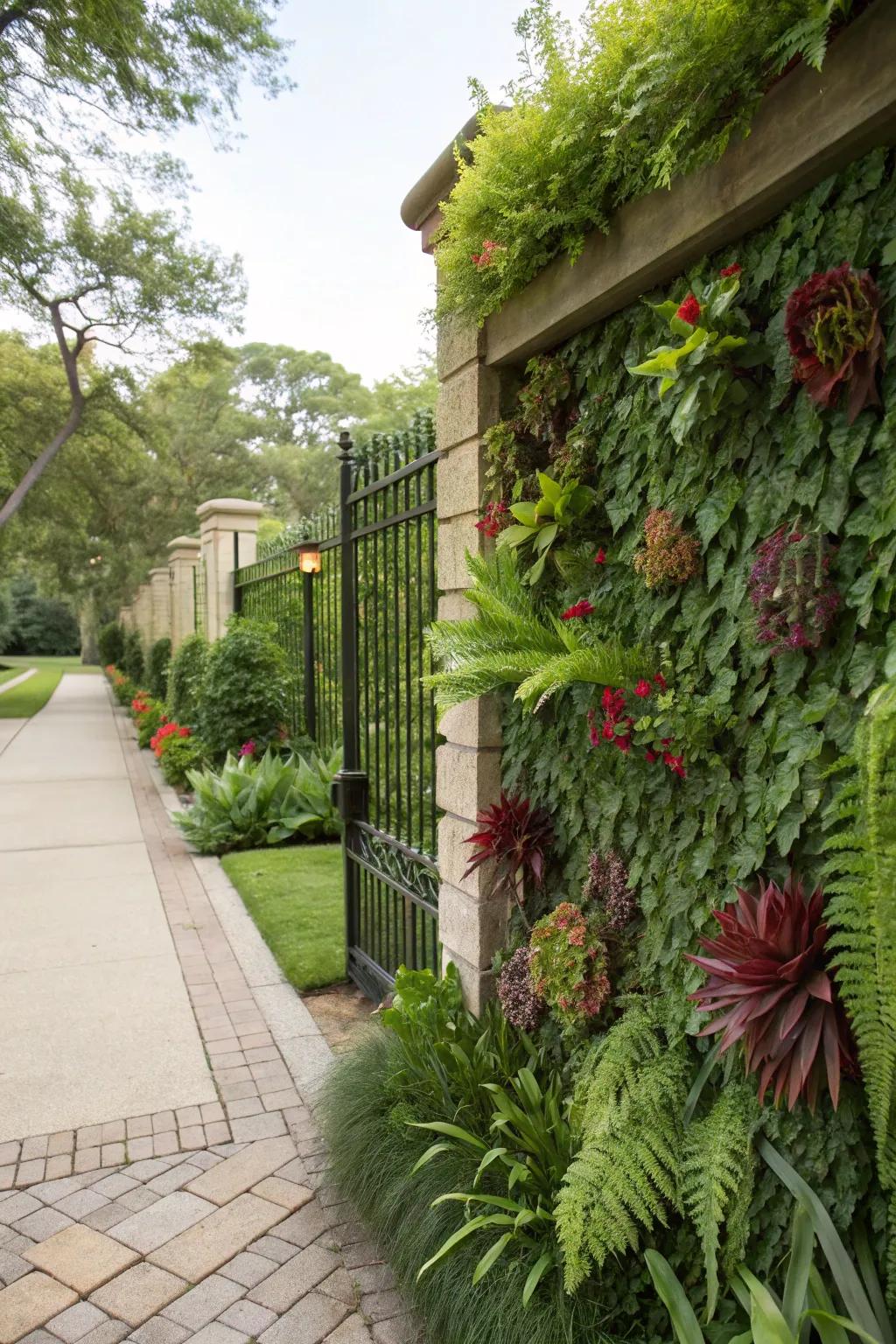 Transform your space with vibrant living wall art.