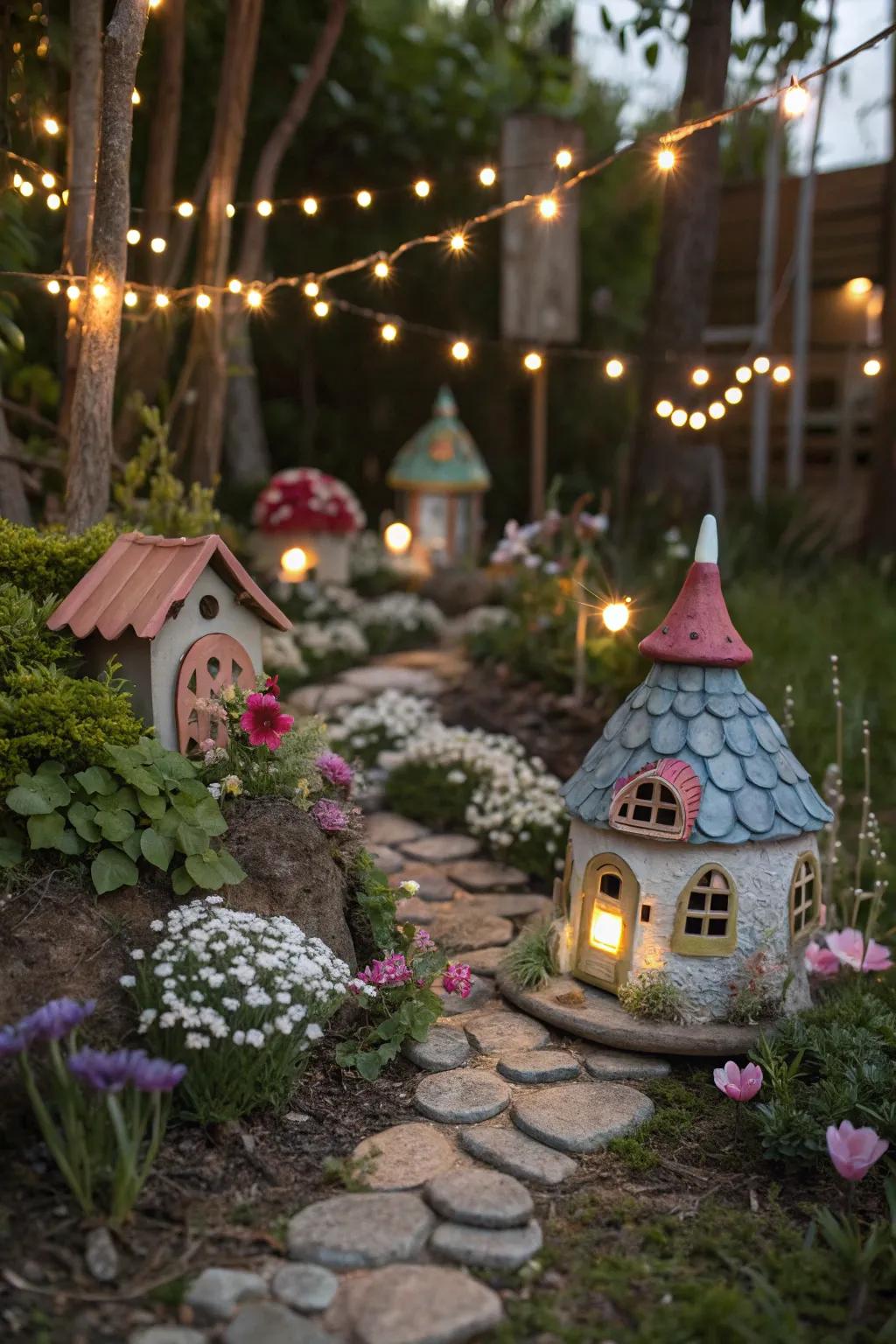Spark imagination with an enchanting fairy garden.