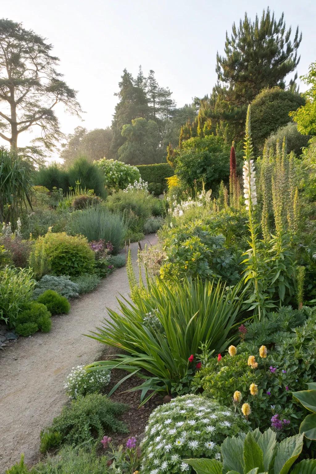 Experimenting with a variety of plants to find new favorites.