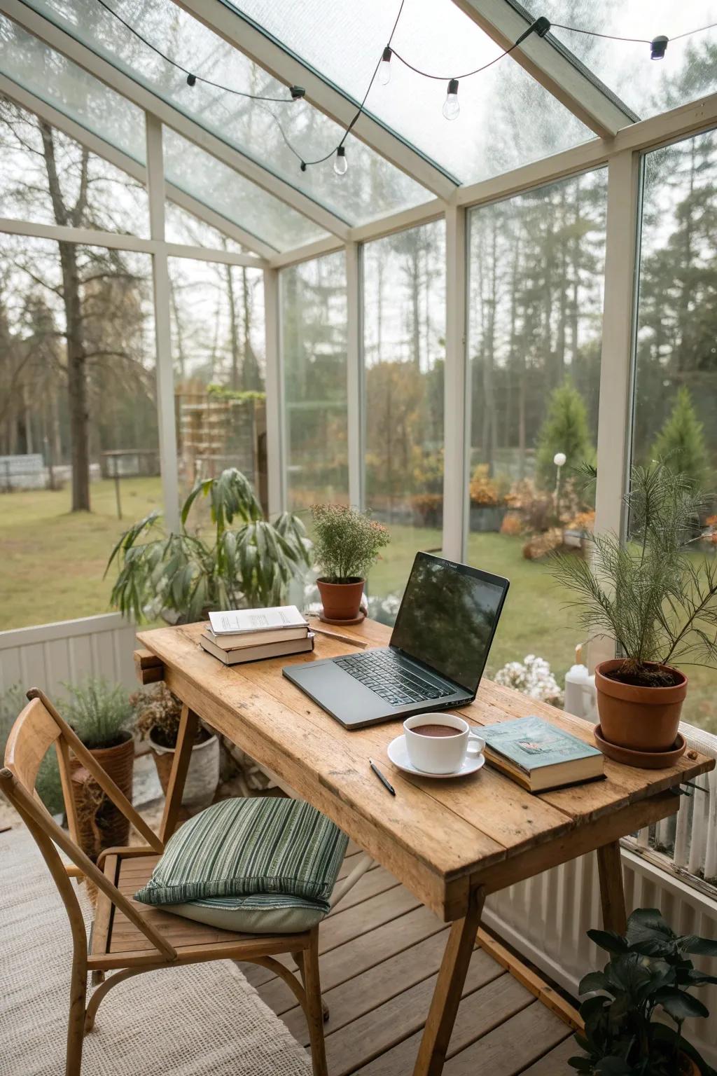 A versatile workspace that's both inspiring and productive.