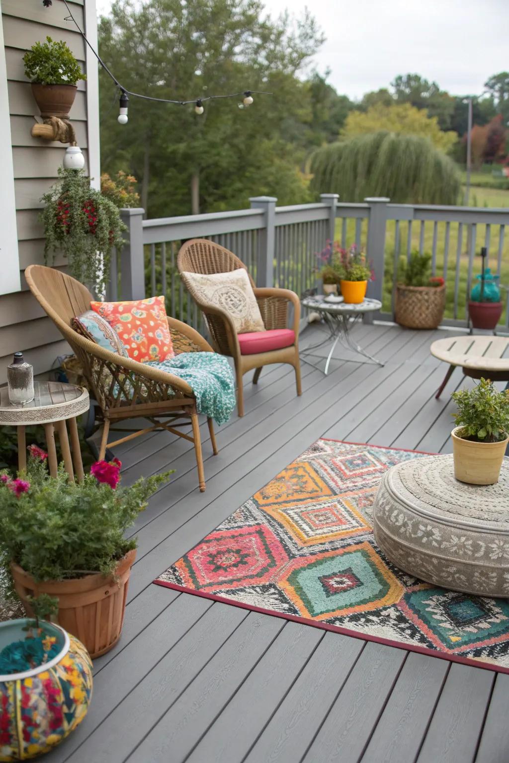 Personalize your space with an eclectic mix of styles.